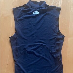 Under Armour Men's Navy Sleeveless Compression Shirt
